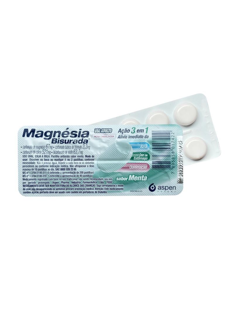 Magnesia-Bisurada-Blister-10-pastilhas