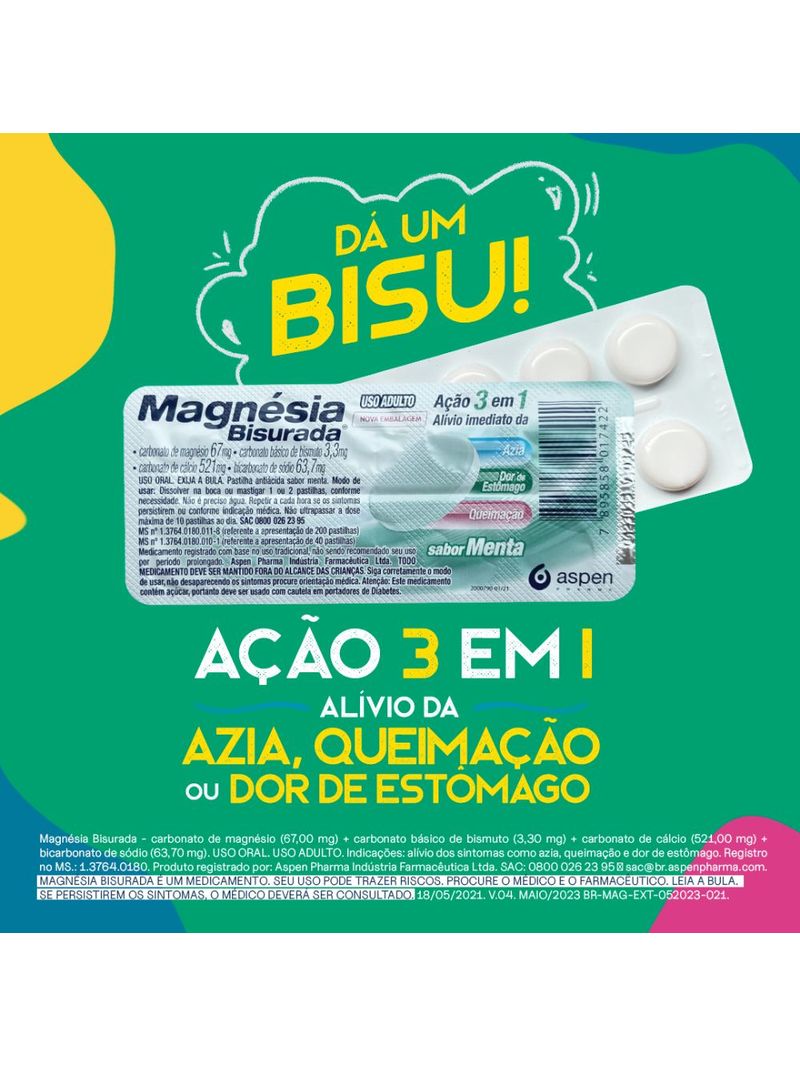Magnesia-Bisurada-Blister-10-pastilhas