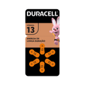 Pilha Auditiva Codigo 13 Duracell Com 6 Unidades