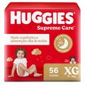 Fralda Huggies Supreme Care Com 56 Tamanho Xg Hiper