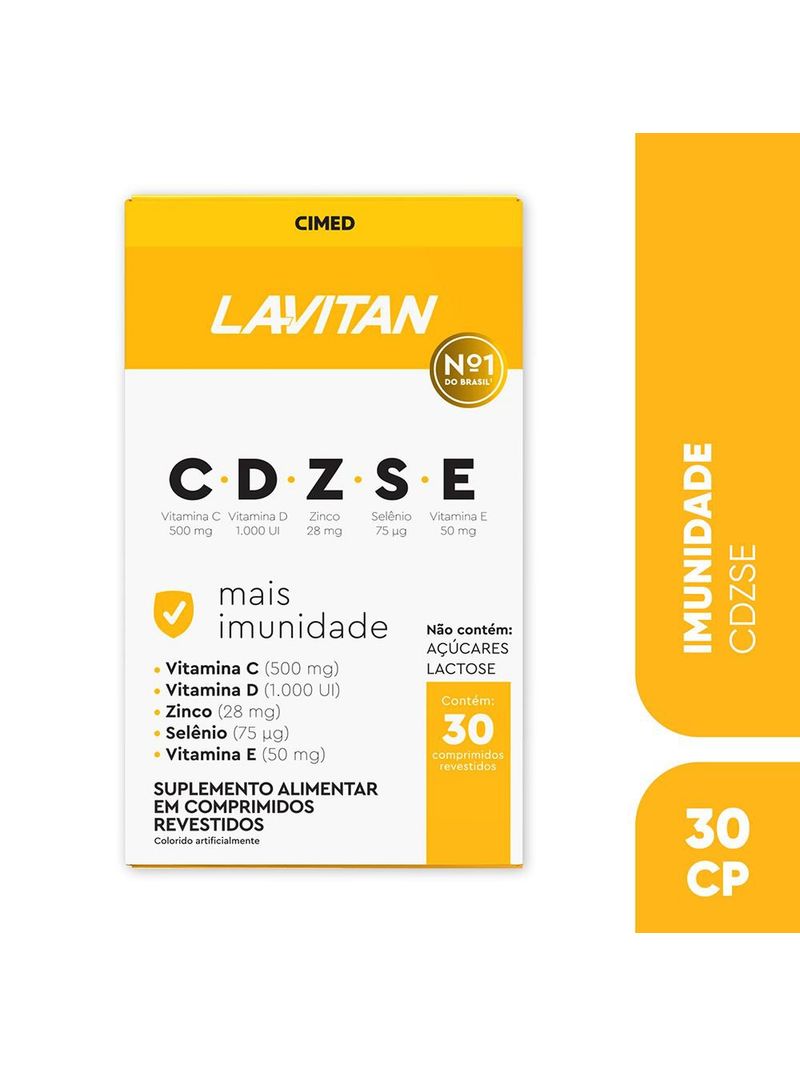 Multivitaminico_Lavitan_Imunidade_Cdzse_Com_30_Comprimidos