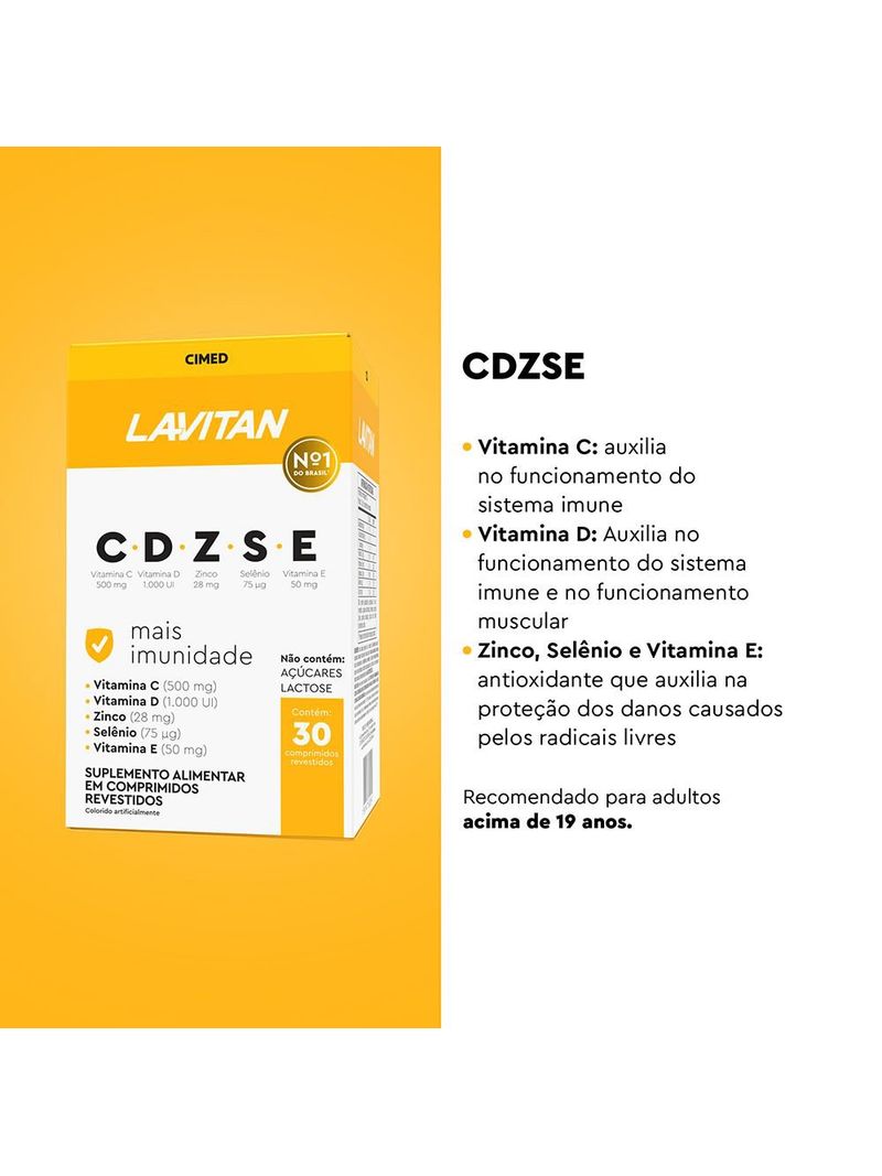 Multivitaminico_Lavitan_Imunidade_Cdzse_Com_30_Comprimidos