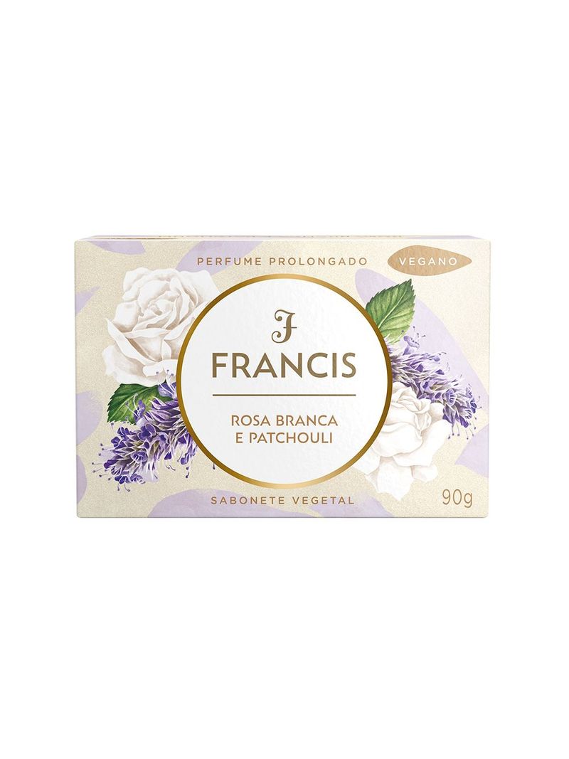 Sabonete-Francis-Rosa-Branca-E-Patchouli-90g