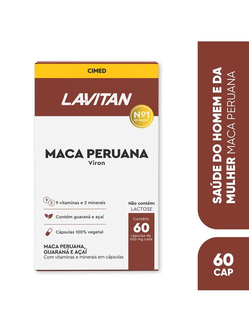 Maca-Peruana-Viron-Lavitan-Com-60-Comprimidos