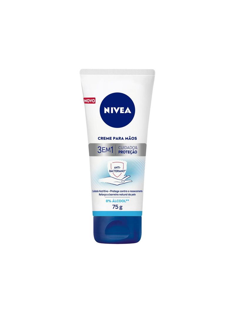 Creme-Para-Maos-Nivea-Anti-bacteriano-75gr-3-Em-1-Cuidado-E-Protecao