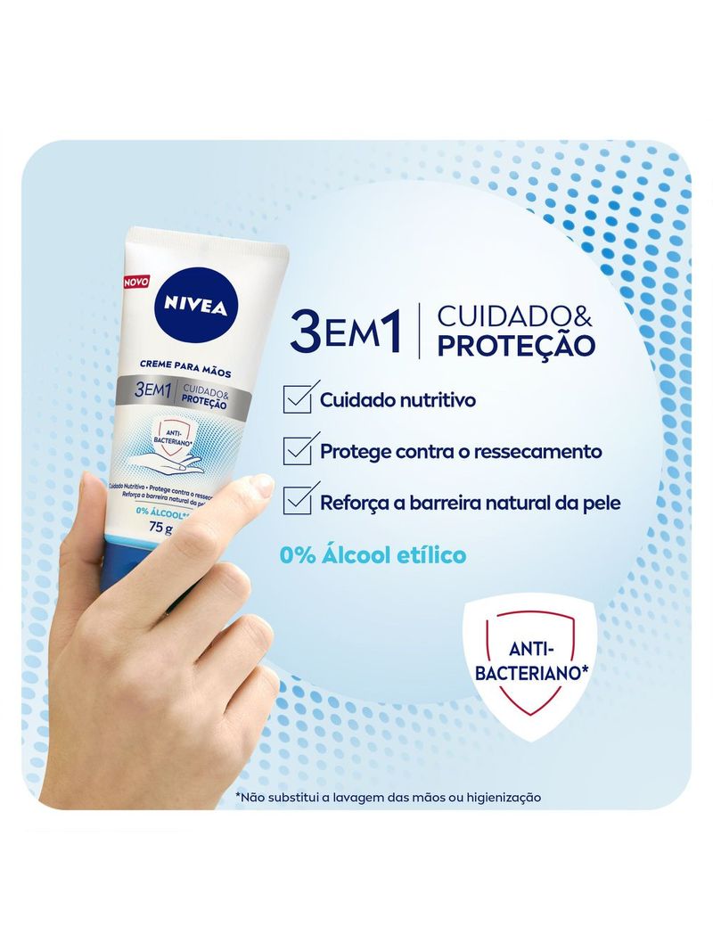Creme-Para-Maos-Nivea-Anti-bacteriano-75gr-3-Em-1-Cuidado-E-Protecao