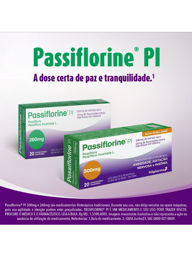Passiflora-500mg-Fitoterapico-Passiflorine-PI-20-Comprimidos