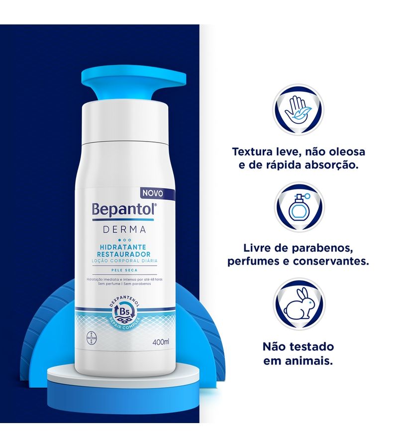 Locao-Corporal-Hidratante-Restaurador-Pele-Seca-Bepantol-Derma-400ml