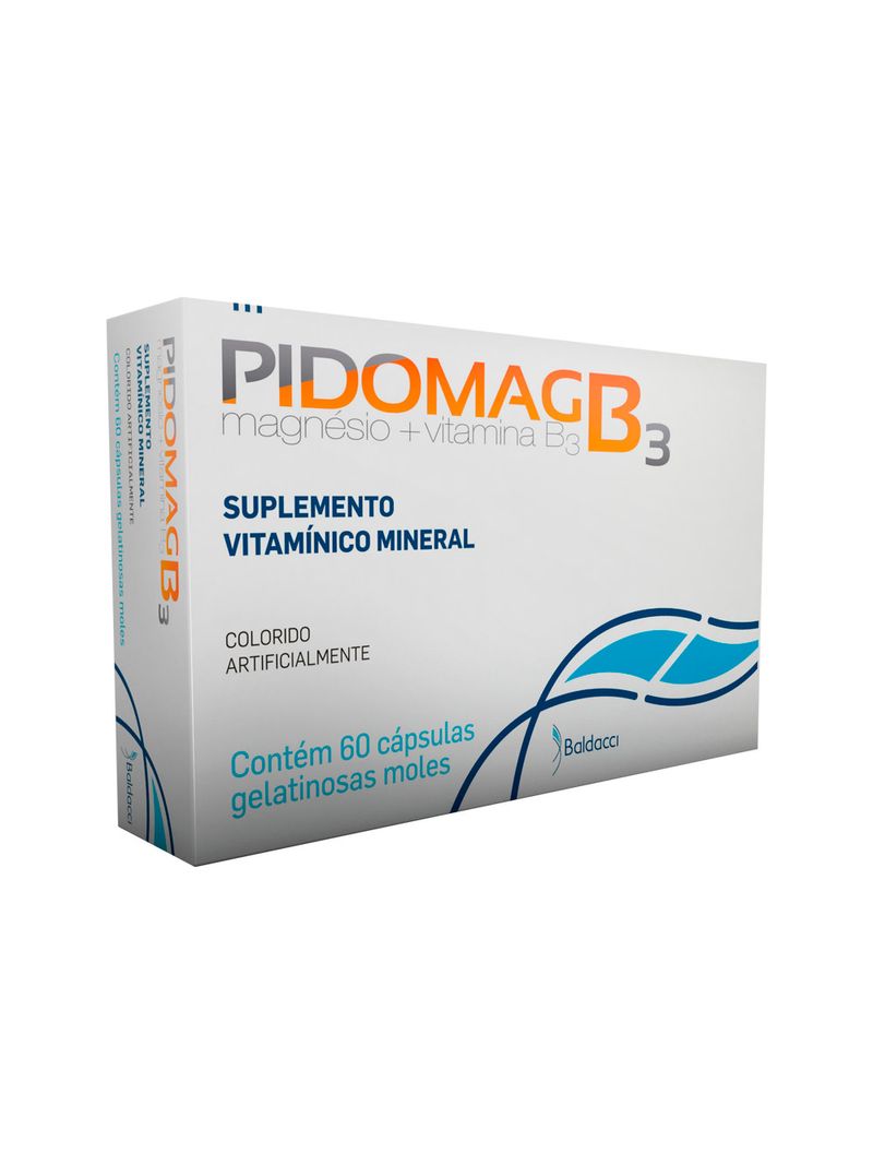 727854-Suplemento-Vitaminico-Magnesio-e-Vitamina-B3-PidomagB3-60-Capsulas