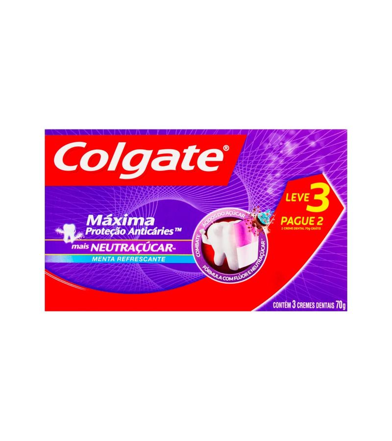 731123-Creme-Dental-Colgate-Neutracucar-Com-3-Unidades-De-70g-Cada-Especial