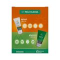 Kit Mantecorp Protetor Solar Episol Sec Oc Fps60 Pele Oleosa 60ml + Gel  De Limpeza Glycare Control 60g