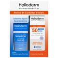 Sabonete Liquido Helioderm Dermocosmeticos 50ml+50gr Protetor Solar  Fps50