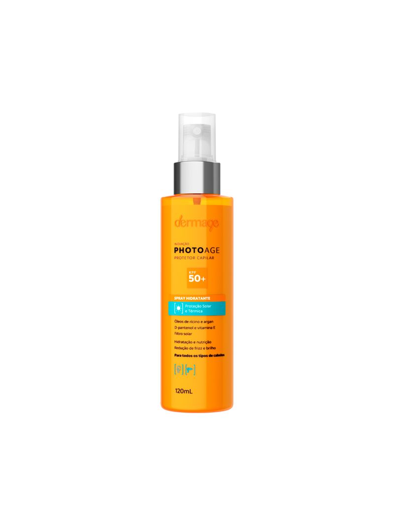 Protetor-Capilar-Dermage-Photoage-120ml-Kpf50--Spray-Hidratante