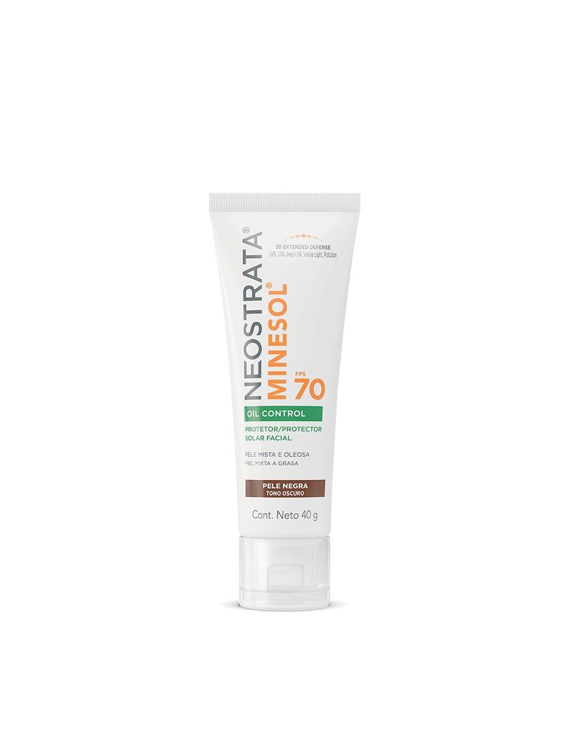 Protetor-Solar-Facial-Neostrata-Minesol-Oil-Control-Fps70-Pele-Negra-40g