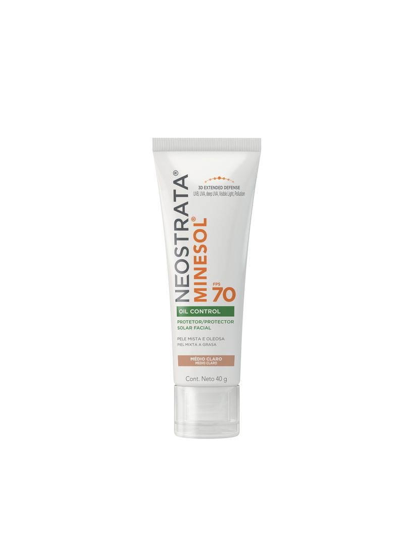 Protetor-Solar-Facial-Neostrata-Minesol-Oil-Control-Fps70-Pele-Morena--40g