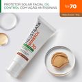 Protetor Solar Facial Neostrata Minesol Oil Control Medio Escuro Fps 70  40g