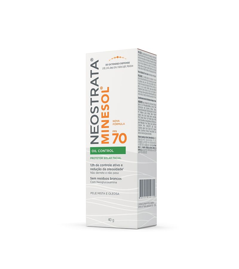 Protetor-Solar-Facial-Neostrata-Minesol-Oil-Control-Sem-Cor-Fps-70-40g