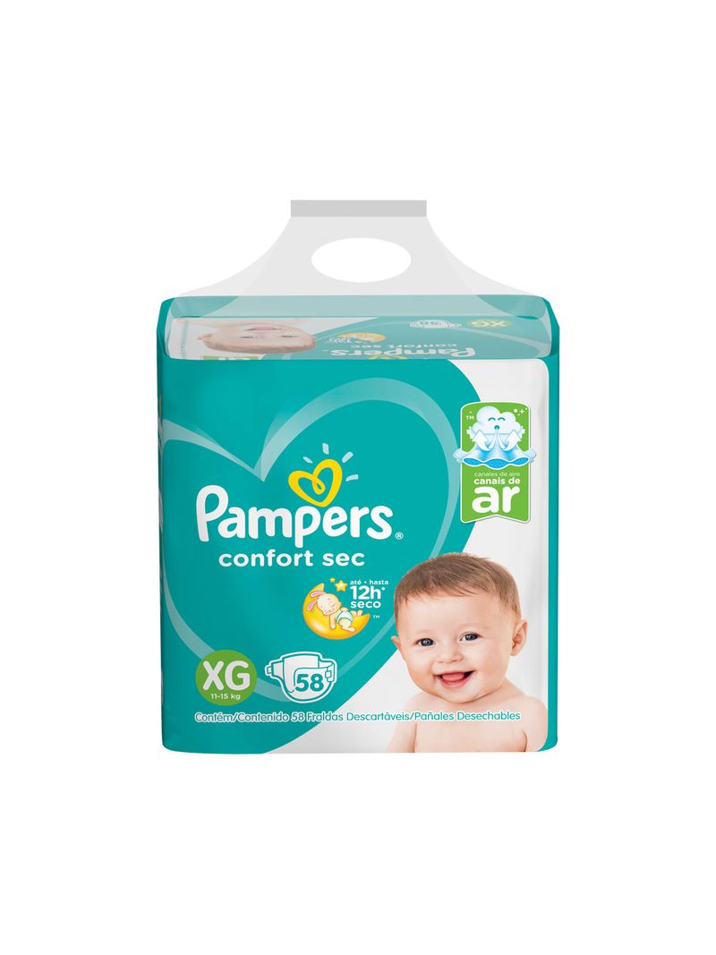 Fralda-Pampers-Confort-Sec-Xg-Super-Fortebag-Com-58-Unidades-Leve-Mais--Pague-Menos-Especial