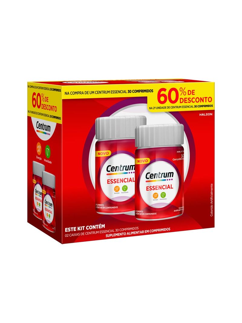 Kit-Centrum-Essencial-Com-2-Caixas-De-30-Comprimidos-Cada-Promocao