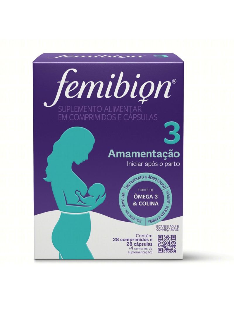 Femibion-3-Com-28-Comprimidos---28-Capsulas-Vitamina-Amamentacao