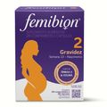 Femibion 2 Com 28 Comprimidos + 28 Capsulas Vitaminas Para Gravidez