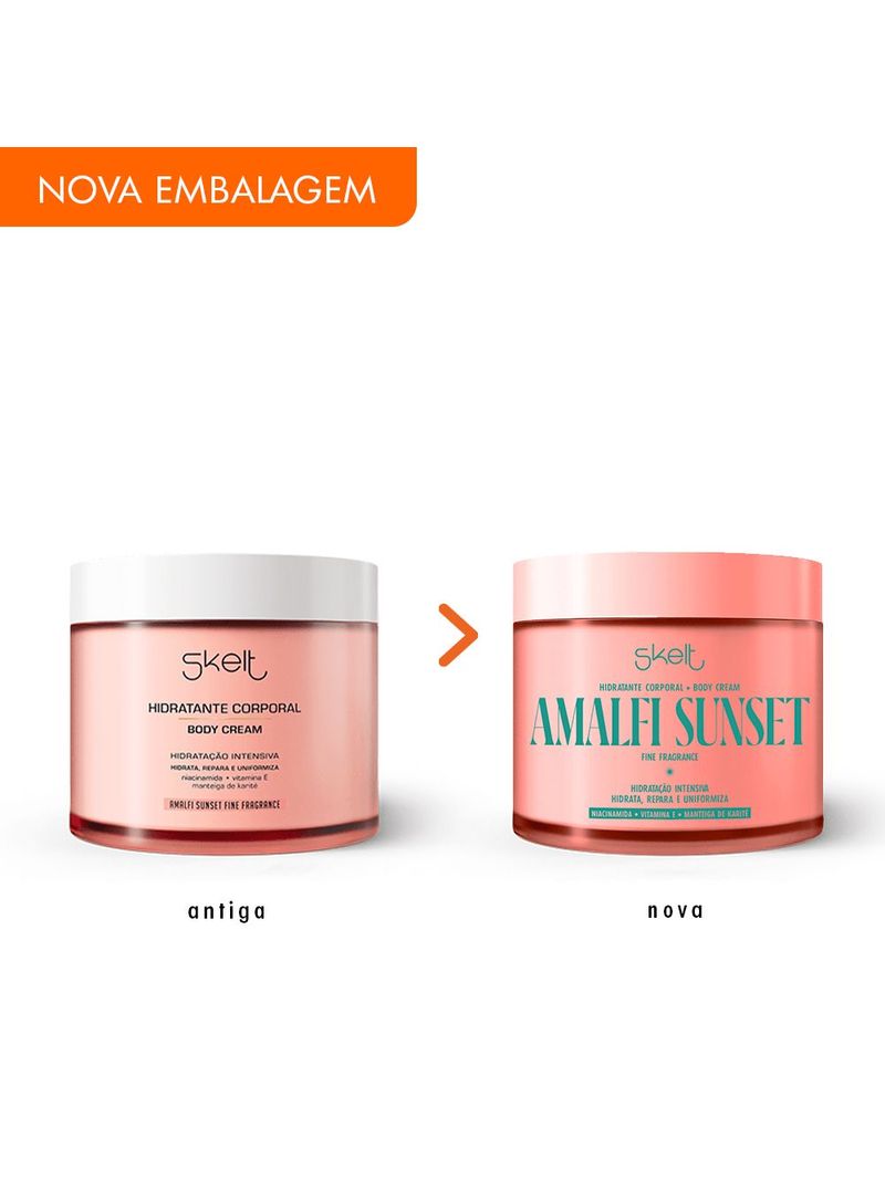 Hidratante-Skelt-Body-Cream-200gr-Amalfi-Sunset-Hidratacao-Intensiva