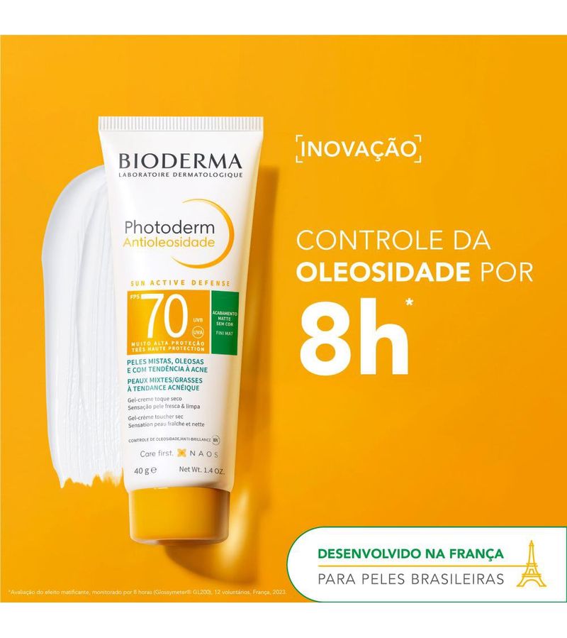 Protetor-Solar-Antioleosidade-Bioderma-Photoderm-FPS-70-Neutro-com-40g