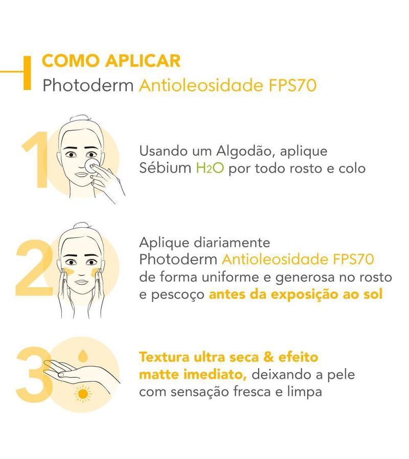 Protetor-Solar-Antioleosidade-Bioderma-Photoderm-FPS-70-Neutro-com-40g