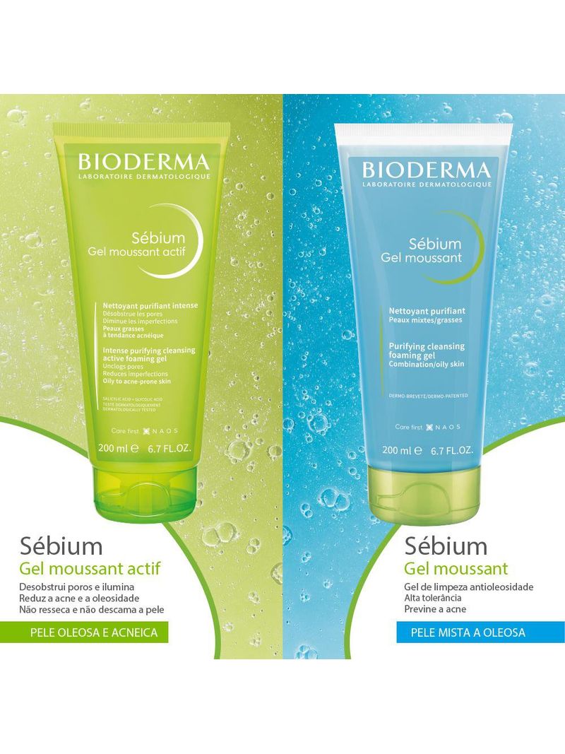 Gel-de-Limpeza-Antioleosidade-Bioderma-Sebium-Gel-Moussant-10ml