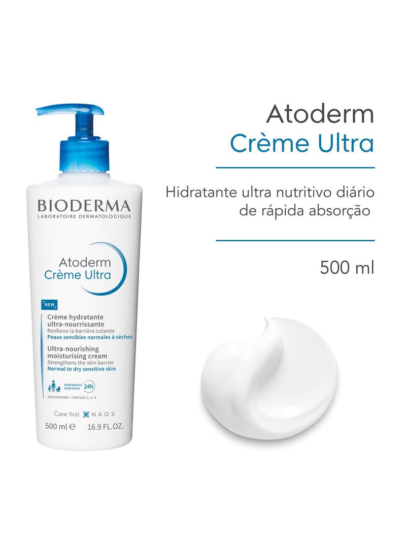 Creme-Corporal-Hidratante-Bioderma-Atoderm-Ultra-500ml