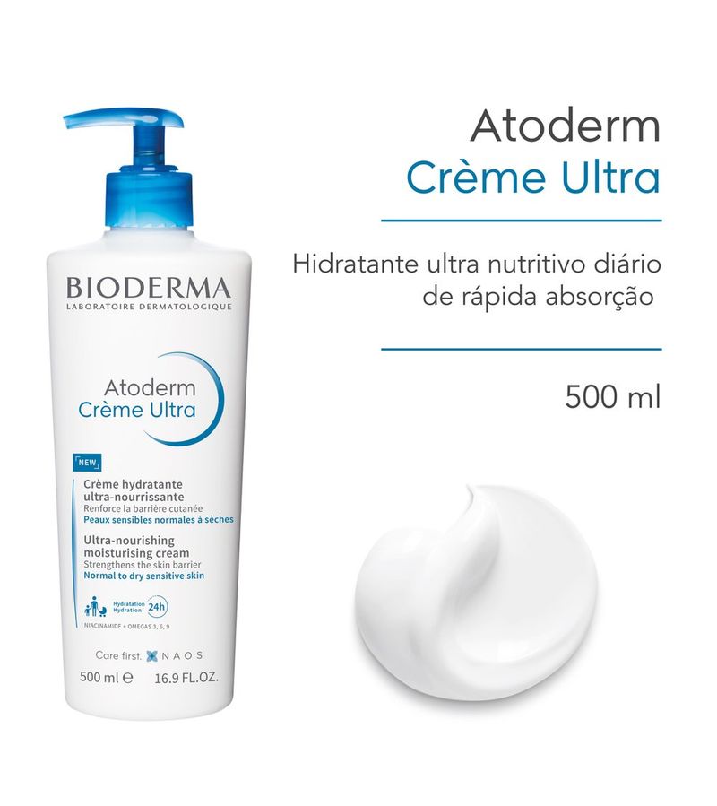 Creme-Corporal-Hidratante-Bioderma-Atoderm-Ultra-500ml