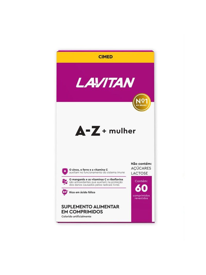 Multivitaminico-Lavitan-AZ-Mulher-com-60-Comprimidos