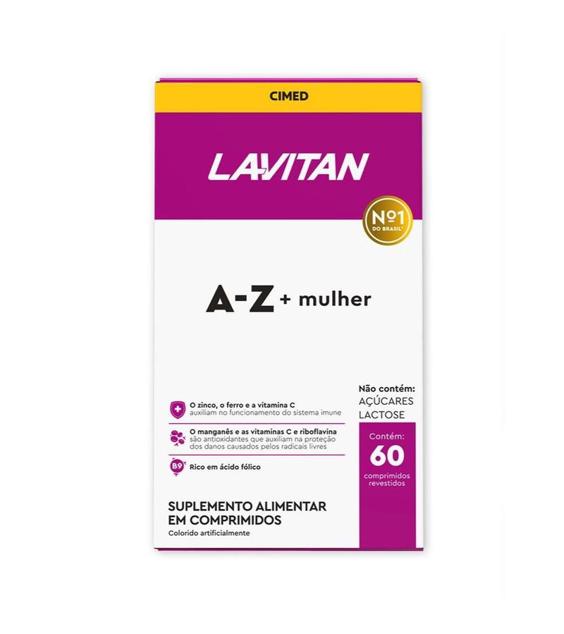 Multivitaminico-Lavitan-AZ-Mulher-com-60-Comprimidos