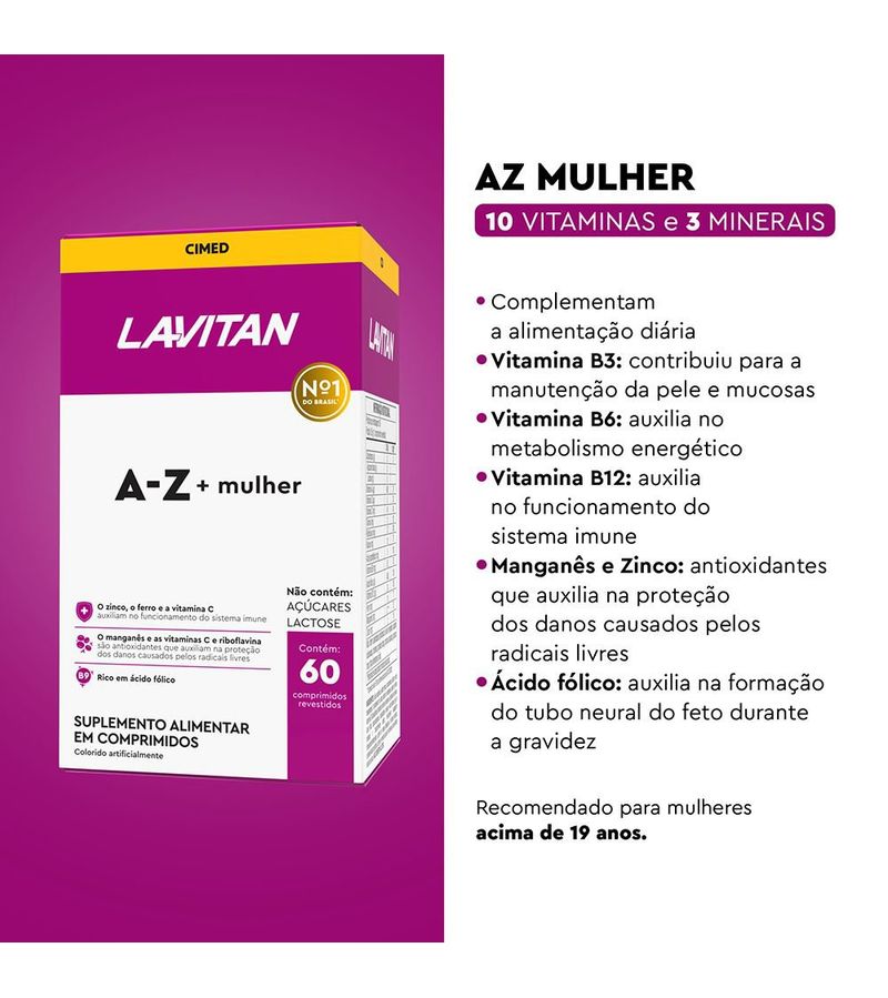 Multivitaminico-Lavitan-AZ-Mulher-com-60-Comprimidos