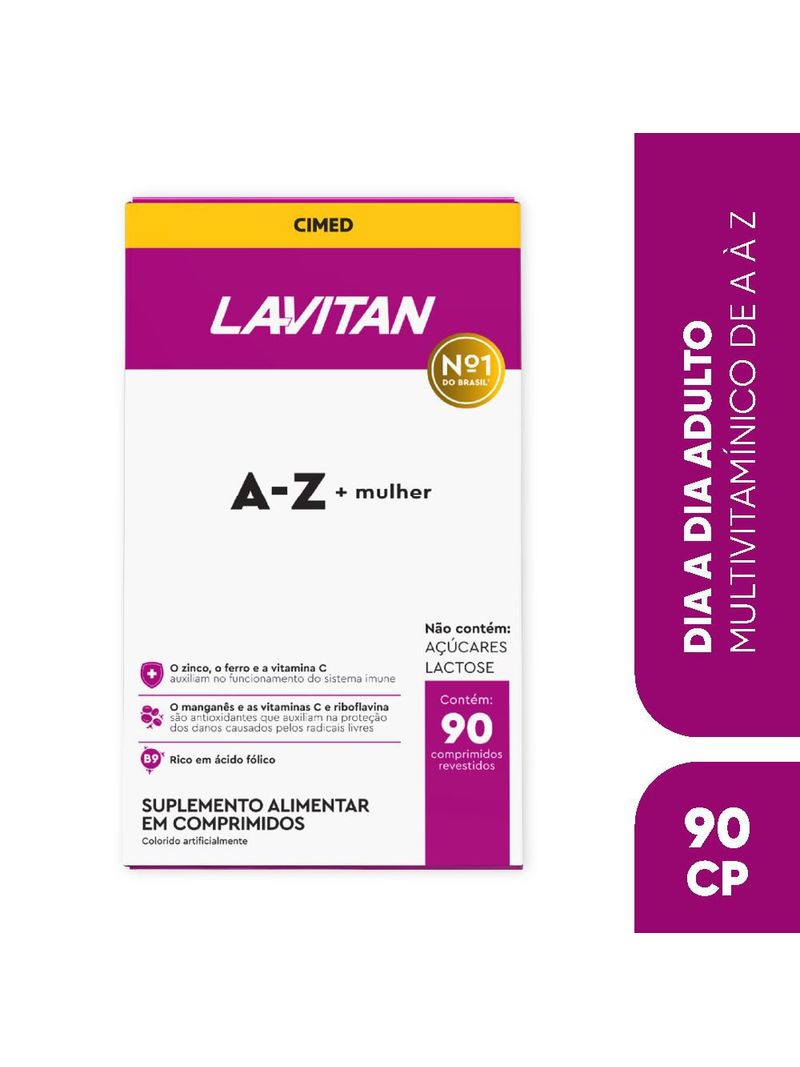 Multivitaminico-Lavitan-AZ-Mulher-90-Comprimidos-0-Frente-Principal.