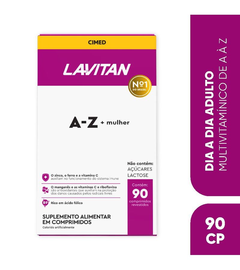 Multivitaminico-Lavitan-AZ-Mulher-90-Comprimidos-0-Frente-Principal.