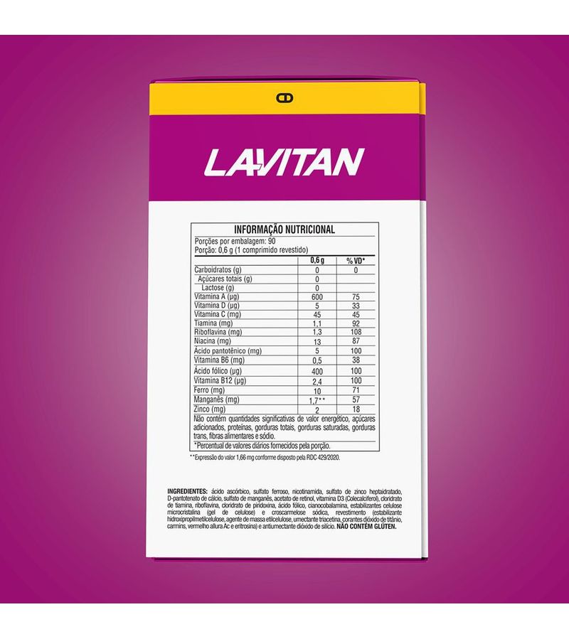 Multivitaminico-Lavitan-AZ-Mulher-90-Comprimidos-0-Frente-Principal.