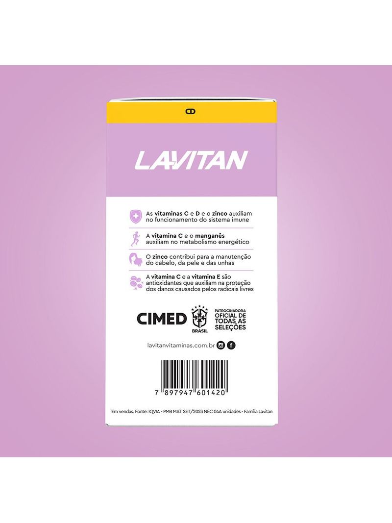 Multivitaminico-Lavitan-50--Mulher-60-Capsulas-5-Lado