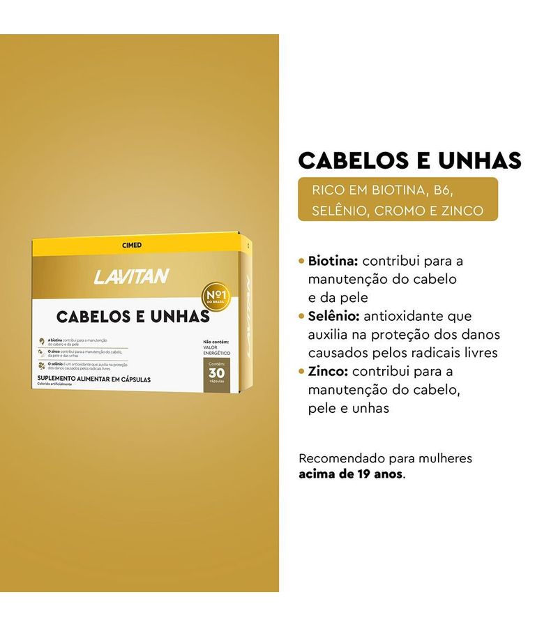 Multivitaminico-Lavitan-Cabelo-e-Unhas-com-30-Capsulas-1-Frente