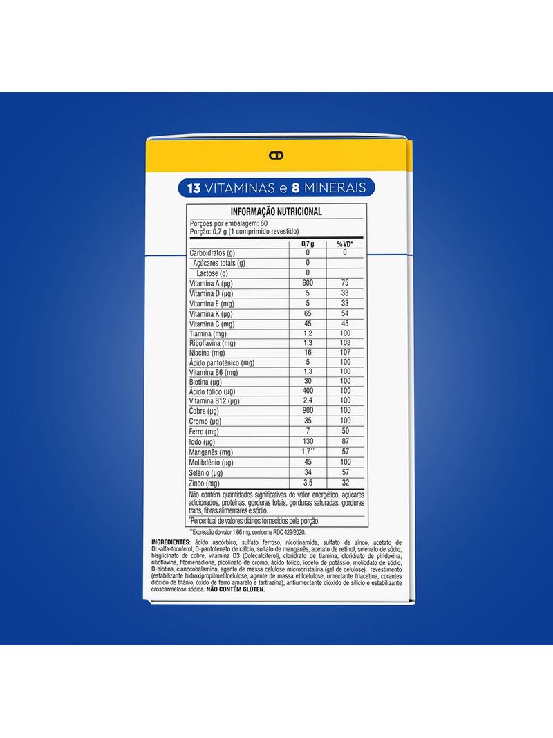 Multivitaminico-Lavitan-A-Z-Homem-Super-Formula-60-Comprimidos-