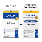 Multivitaminico-Lavitan-A-Z-Homem-Super-Formula-60-Comprimidos-