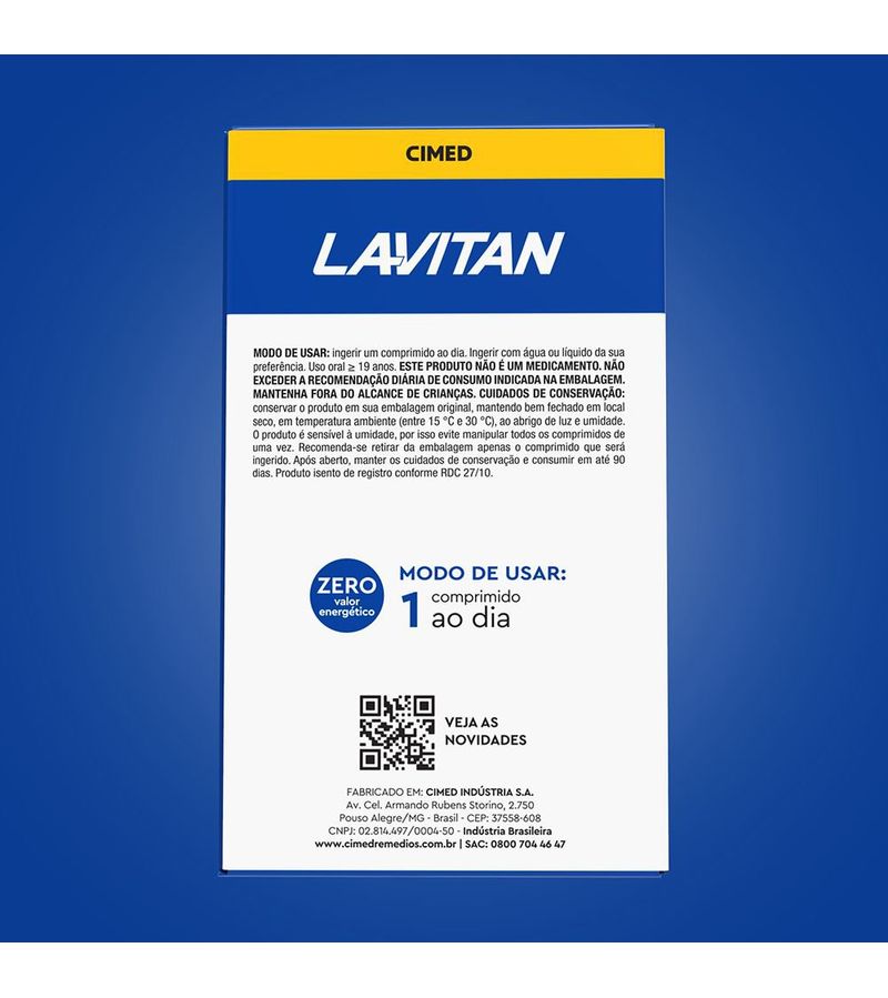 727719-Multivitaminico-Lavitan-A-Z-Original-com-90-Comprimidos-Modo-de-Uso