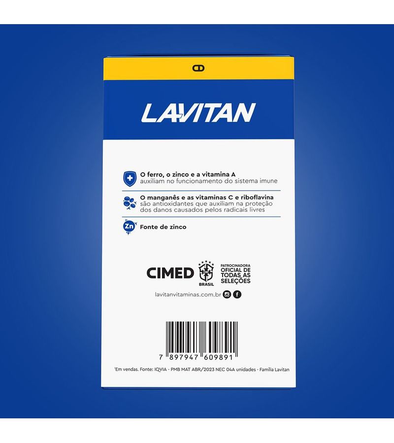 727719-Multivitaminico-Lavitan-A-Z-Original-com-90-Comprimidos