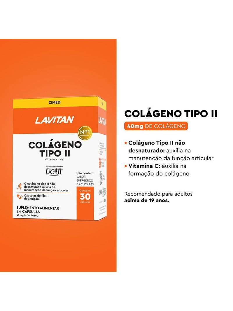 741571-Colageno-Tipo-II-Lavitan-30-Capsulas---Beneficios