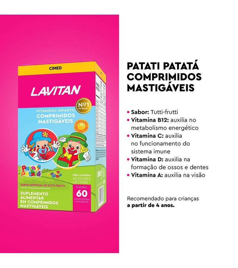 738629-Suplemento-de-Vitaminas-Infantil-Lavitan-Patati-Patata-Tutti-Frutti-60-Capsulas