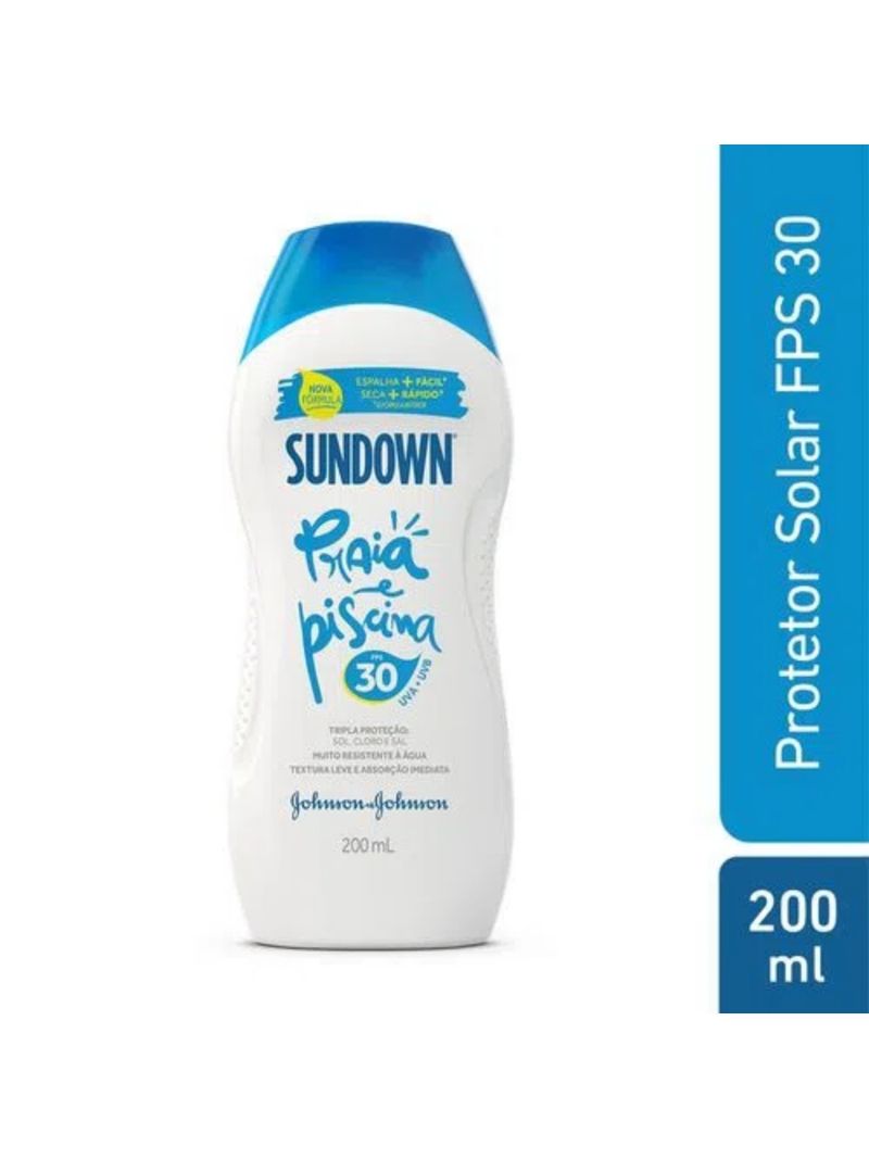 Protetor-Solar-Sundown-Praia-E-Piscina-Fps30-200ml---Principal-Hero