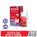 Tylenol Bebe 100mg/ml Sabor Frutas Suspensao Oral + Seringa Dosadora  15ml