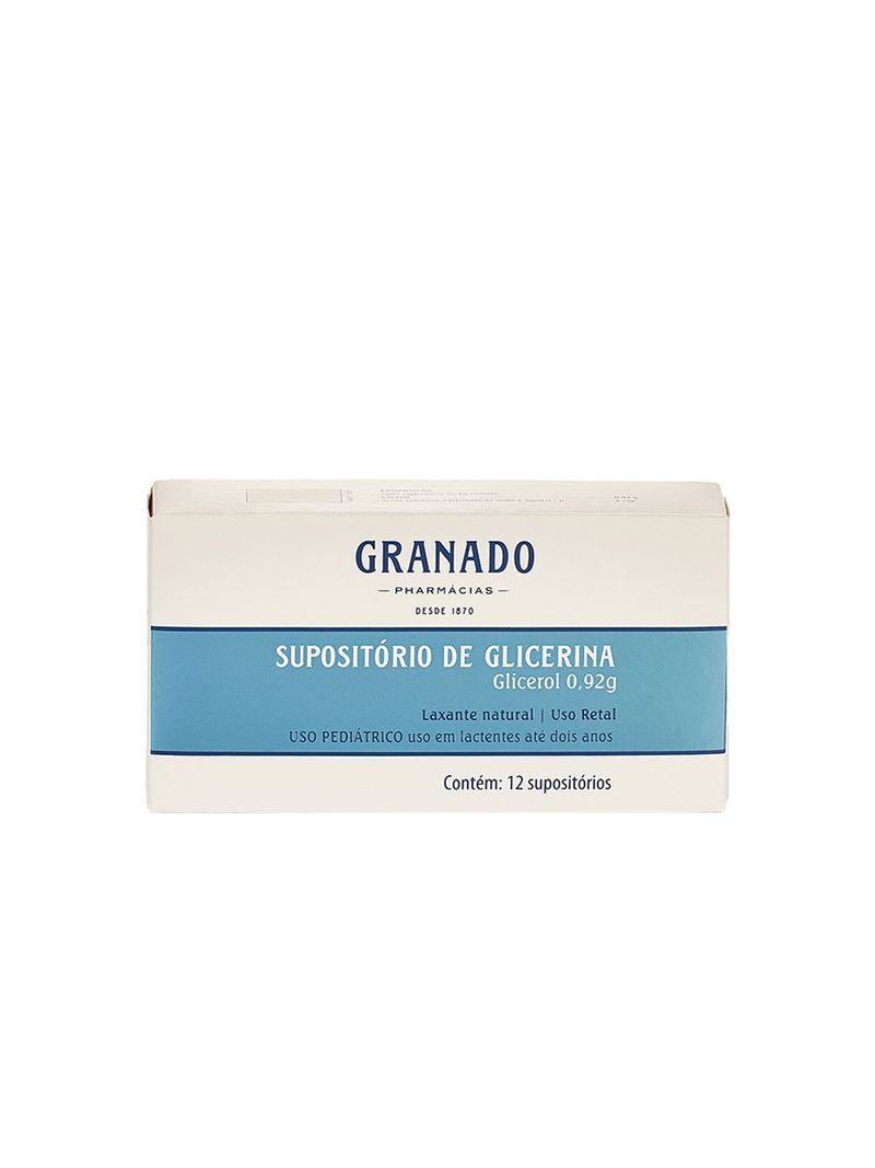 Supositorio-de-Glicerina-Pediatrico-e-Lactente-Granado-12-Supositorios