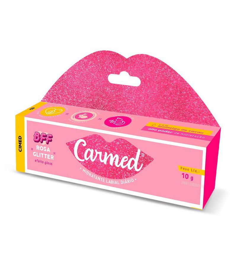 7897947617506-746340-Carmed-BFF-Rosa-Glitter-Hidratante-Labial-10g