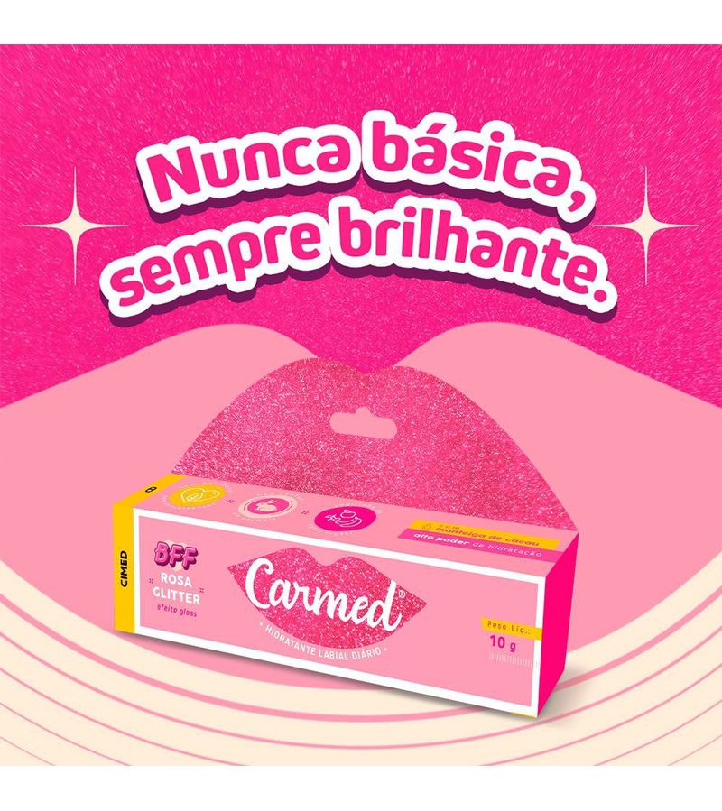 7897947617506-746340-Carmed-BFF-Rosa-Glitter-Hidratante-Labial-10g